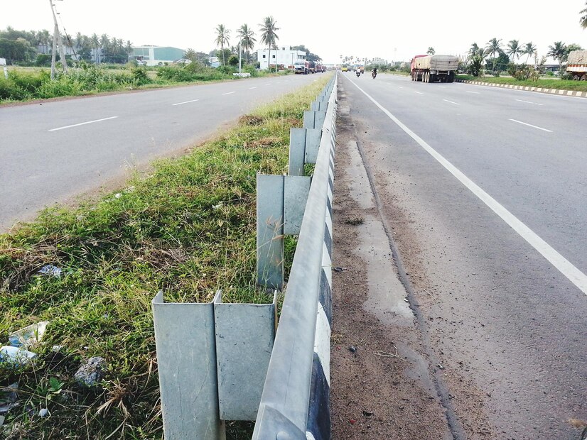 W beam crash barriers