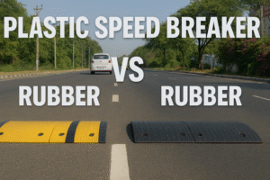 Plastic Speed Breaker vs Rubber Speed breaker